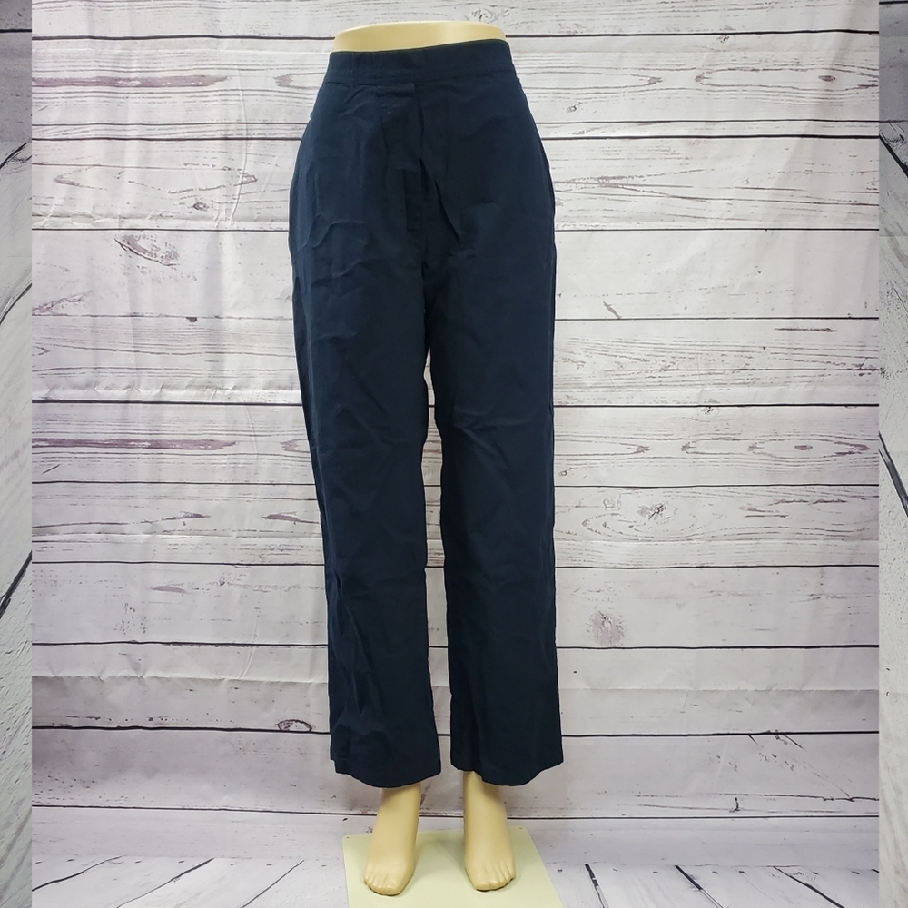 XL Dark Navy Blue Casual Pants – Comfortable Everyday Trousers - Picture 2 of 5
